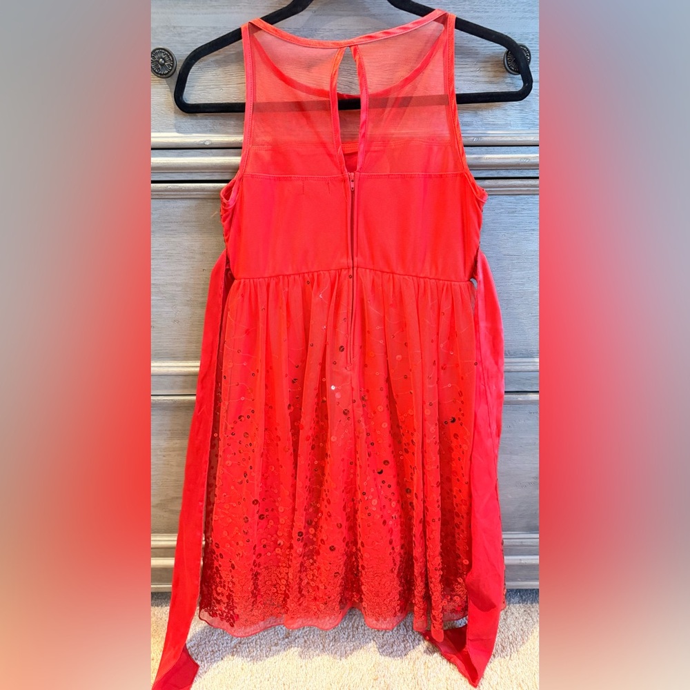 Ruby Rox Vibrant Red Dress - Picture 3 of 4
